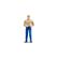 BRUDER Man, light skin, blue jeans