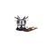 Nouvel 311799 Fondue Set Schwarz, Edelstahl