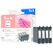 Peach E129 bk, c, m, y Spar Pack Tintenpatronen