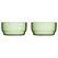 Lyngby Glas 32370 Speiseschüssel Dessertschale Rund Grün 2 Stück(e)