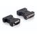 DeLOCK 65017 Kabeladapter DVI-I VGA 15-pin M Schwarz