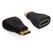 DeLOCK 65244 Kabeladapter 19-p HDMI-C M 19-p HDMI-A F Schwarz