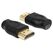 DeLOCK 65507 Kabeladapter HDMI A micro HDMI D Schwarz