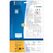 HERMA Etiketten transparent glasklar A4 45.7x21.2 mm transparent klar Folie glänzend 1200 St.