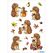 HERMA Sticker Igel 3 Blatt / 48 Sticker