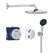 GROHE Precision Thermostatique Duschsystem Chrom