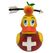 Lanco Toys Lanco Badeente Wilhelm Tell Kautschuk, Gelb, 7.5 x 6.8 x 10 cm