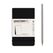 Leuchtturm Notizblock Pocket (A6), Hardcover, 94 nummerierte Seiten Schwarz, Dotted