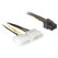 DeLOCK Stromkabel fuer PCI Express Karten - 0.15m