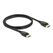 DeLOCK Cable DisplayPort 1.2 male > DisplayPort male 4K 1 m Schwarz