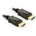 DeLOCK Cable Displayport m/m 2m Schwarz