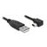 DeLOCK 82684 USB Kabel USB 2.0 5 m USB A Mini-USB B 0,48 Gbit/s Schwarz, Farbe: Schwarz, Länge: 5 m