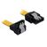 DeLOCK 0.5m SATA M/M SATA-Kabel 0,5 m Gelb