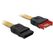 DeLOCK 0.5m SATA III SATA-Kabel 0,5 m Braun