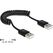 DeLOCK 83239 USB Kabel USB 2.0 0,6 m USB A 0,48 Gbit/s Schwarz