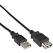 DeLOCK 83401 USB Kabel USB 2.0 0,5 m USB A Schwarz