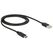 DeLOCK 83600 USB Kabel USB 2.0 1 m USB C USB A 0,48 Gbit/s Schwarz
