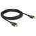 DeLOCK 84714 HDMI-Kabel 2 m HDMI Typ A (Standard) Schwarz