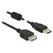 DeLOCK 84884 USB Kabel USB 2.0 1,5 m USB A 0,48 Gbit/s Schwarz, Farbe: Schwarz, Länge: 1,5 m