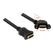DeLOCK 0.25m 2xHDMI HDMI-Kabel 0,25 m HDMI Typ A (Standard) Schwarz
