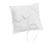 HobbyFun 3859200 Bettkissen Quadratisch 14 x 14 cm Weiß