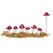 HobbyFun Fliegenpilz mit Moos ca. 2 - 3 cm