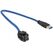 DeLOCK 86375 USB Kabel USB 3.2 Gen 1 (3.1 Gen 1) 0,5 m USB A 5 Gbit/s Blau, Farbe: Blau, Länge: 0,5 m