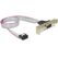 DeLOCK 89300 Serien-Kabel Grau 0,4 m DB9 9-p COM
