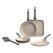BergHOFF 4 tlgs Antihaft-Pfannenset Balance Moonmist mit Pfannenwender Balance
