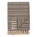 House Nordic Adana Überwurfdecke 130 x 180 cm Baumwolle, Polyester Braun