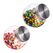 Relaxdays Bonbongläser 2er Set 1,5 L
