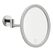 TESA 40613-00000-00 Make-up-Spiegel Schrauben Rund Schwarz