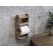 Chic Antique 41048201 Toilettenrollenhalter Wand-montiert Weiß, Holz, Farbe: Weiß, Holz