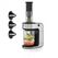 WMF KULT X 1,25 l 80 W Schwarz, Chrom, Transparent