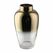 EGLO Kenyasi Vase Becherförmige Vase Glas Gold, Transparent