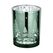 EGLO Lukut Kerzenständer Glas Grün, Silber, Farbe: Grün, Silber