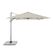 Doppler Active 260 x 350 Side Terrassenschirm Rechteck Naturfarben, Farbe: Naturfarben