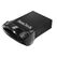 SanDisk Ultra Fit USB-Stick 128 GB USB Typ-A 3.2 Gen 1 (3.1 Gen 1) Schwarz, Kapazität: 128 GB