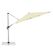 Doppler Active 370 cantilever umbrella Terrassenschirm Rund Naturfarben, Farbe: Naturfarben