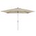 Doppler Active 300 x 200 Auto-Tilt Terrassenschirm Rechteck Naturfarben, Farbe: Naturfarben