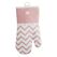 Dr. Oetker 4633 Topfuntersetzer / Topflappen Ofenhandschuhe Grau, Rose Baumwolle, Polyester