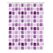 Kleine Wolke Sonny Duschvorhang Ring Polyethylen-Vinylacetat (PEVA) Violett