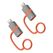4smarts 541522 Videokabel-Adapter Lightning USB Typ-C Grau, Orange
