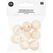 Rico Design 500212 Perle Runde Perle Holz Natürlich/Natur 8 Stück(e)