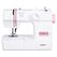 MEDION LIFE Nähmaschine SM70 (MD 11179) 12 verschiedene Stickmuster, 4 Schritte Knoploch, einstellbare Stichlänge, 70 Watt Motorleistung, Farbe: Rose, Weiß