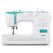 MEDION LIFE® Freiarm-Nähmaschine SM60 (MD10689) einstellbare Stichlänge und Stichbreite, automatischer Einfädler, 60 verschiedene Stichmuster, integriertes Zubehörfach, 60 Watt Motorleistung, Farbe: Türkis, Weiß