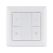 Paulmann Wandtaster On/Off/Dimmer ZigBee 2fach Wippe, Typ CR2025, Weiss/Kunststoff