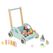 Spielba Holzspielwaren 510338 Babylaufwagen Mehrfarbig