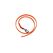 Grossenbacher 52101103 3 m Orange Polyester Hund Trainingsleine