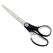 Leitz 54166095 Büro- & Bastelschere Büroscheren Gerader Schnitt Schwarz, Silber
